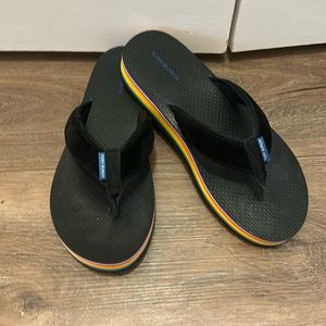 Tory Burch Black Platform Flip Flops 8